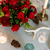 Garden Ticking Stripe Tablecloth