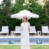 Short Sleeve Majorelle Eyelet - Blanc