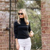 Diane Turtleneck Sweater - Noir
