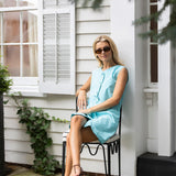 Thea Dress - Ocean Blue