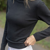 Diane Turtleneck Sweater - Noir