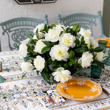 Ecru Fleur Tablecloth