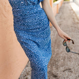 Mykonos Blue Batik Pareo