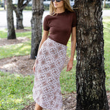 Park Avenue Skirt - Fawn Castillo Medallion