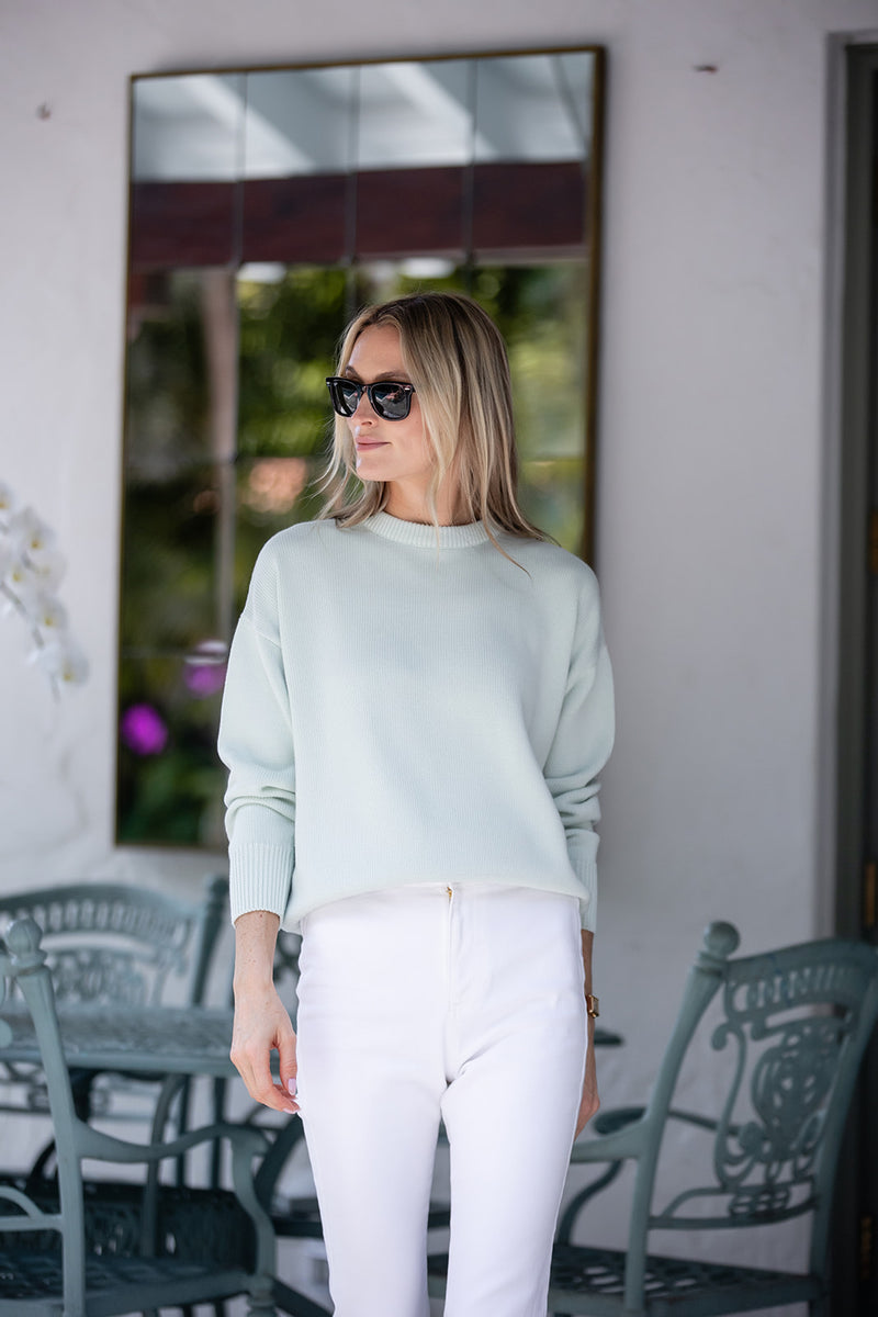 Falmouth Sweater - Icy Mint