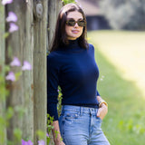 Diane Turtleneck Sweater - Peacoat