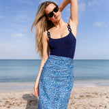 Mykonos Blue Batik Pareo