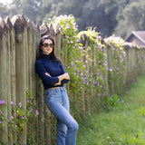 Diane Turtleneck Sweater - Peacoat