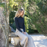 Beatriz Metallic Pant - Champagne