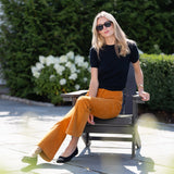Bell Pant Corduroy - Tobacco
