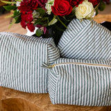 Garden Ticking Stripe Toiletry Set