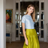 Luna Skirt Dupioni - Pear