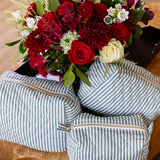 Garden Ticking Stripe Toiletry Set