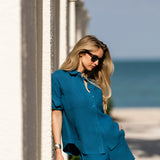 Mallorca Shirt - Mykonos Blue