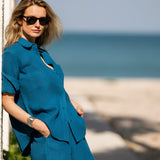 Mallorca Short - Mykonos Blue