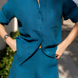 Mallorca Shirt - Mykonos Blue