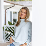 Falmouth Turtleneck - Gracie Blue