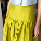 Luna Skirt Dupioni - Pear