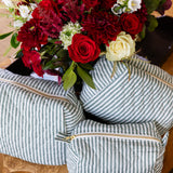 Garden Ticking Stripe Toiletry Set