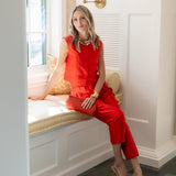 Blair Top - Cerise
