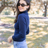 Diane Turtleneck Sweater - Peacoat