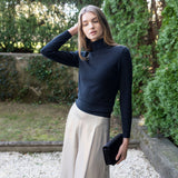 Beatriz Metallic Pant - Champagne