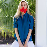 Mallorca Shirt - Mykonos Blue