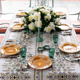 Ecru Fleur Tablecloth