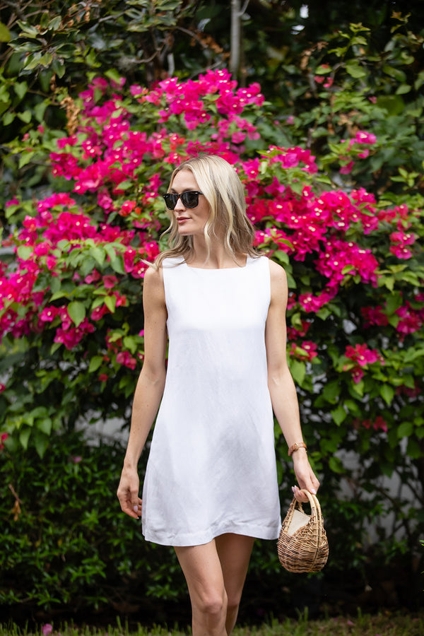 Serena Dress - Blanc
