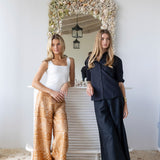 Ivy Pant Dupioni - Noir