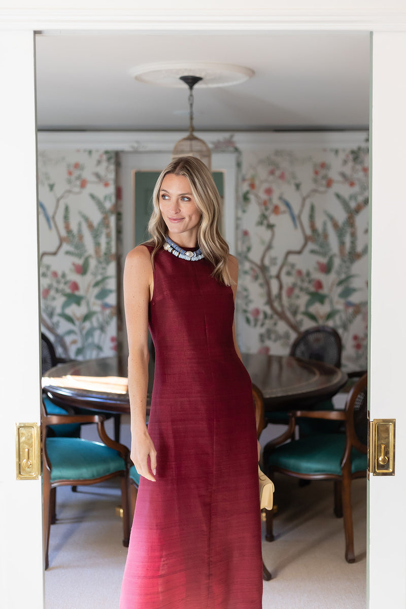 Jane Dress - Burgundy