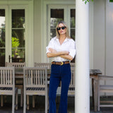 Bell Pant Corduroy - Peacoat