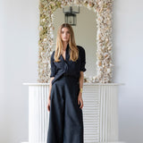 Ivy Pant Dupioni - Noir