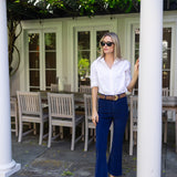 Bell Pant Corduroy - Peacoat