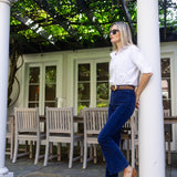 Bell Pant Corduroy - Peacoat