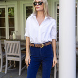Bell Pant Corduroy - Peacoat