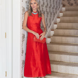 Jane Dress - Cerise