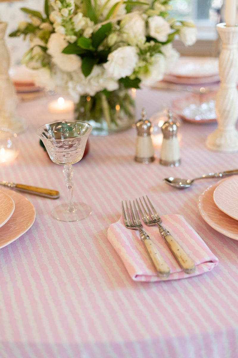 Blossom Pink El Morocco Tablecloth