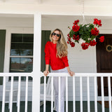 Somerset Sweatshirt - Rouge