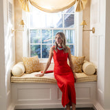 Jane Dress - Cerise