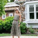 Circle Skirt Poplin - Ecru Sandstone
