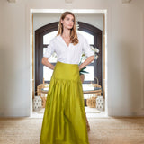 Luna Skirt Dupioni - Pear