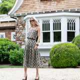 Circle Skirt Poplin - Ecru Sandstone