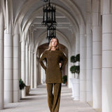 Metallic Pant - Gold