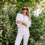Diana Jacket Lace - Blanc