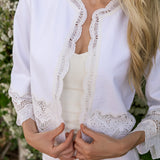 Diana Jacket Lace - Blanc