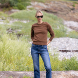 Snowbird Sweater - Chocolate