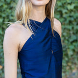 Camille Dress - Peacoat