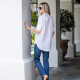 Halsey Linen Shirt - Blanc