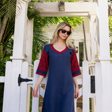Esme Caftan - Peacoat